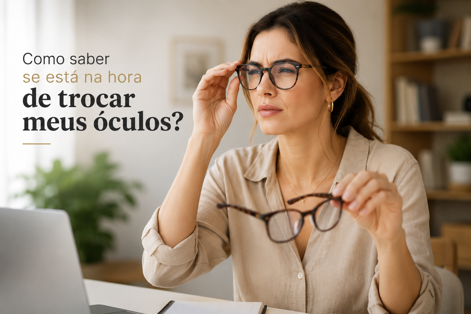 No momento, você está visualizando Como Saber se Está na Hora de Trocar Seus Óculos?